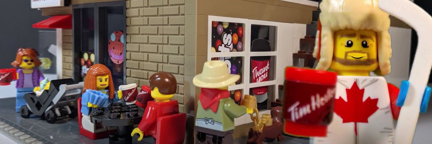 Un passionné construit un restaurant Tim Hortons en LEGO!